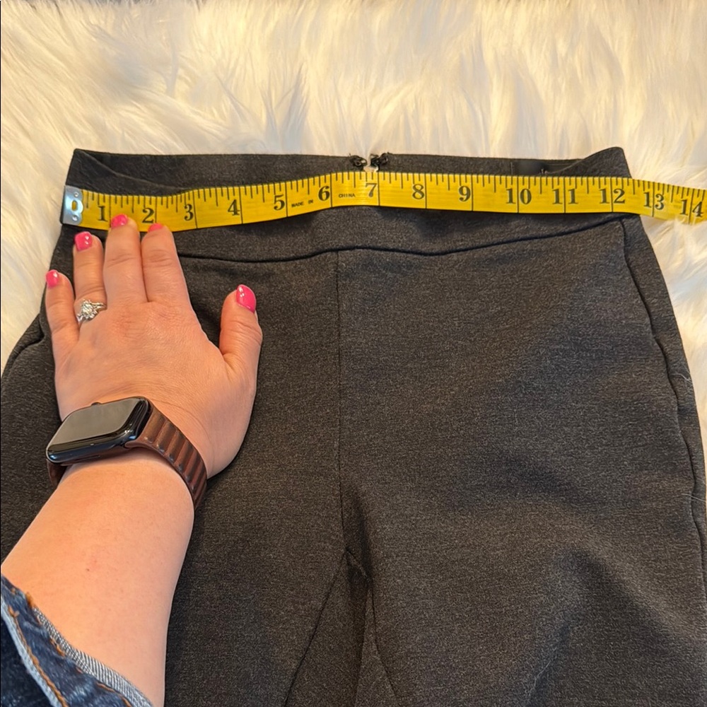 NWOT J.Crew Stylish Black/Charcoal Pixie Pant Small Petite - Picture 11 of 12